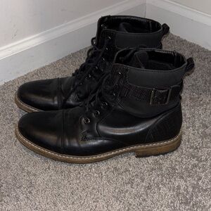 Arizona Jean Company Black Leather Boots